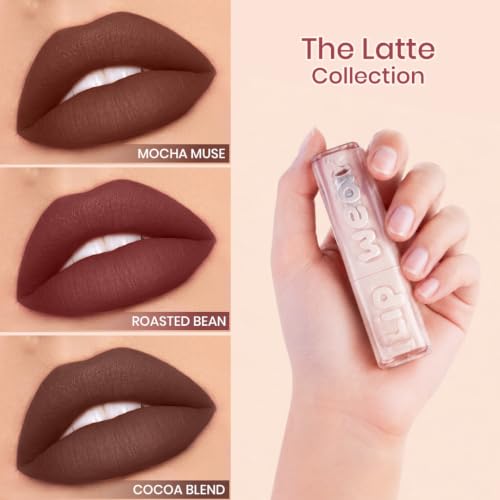 Image of Million Colors Lip Wear Creamy Matte Hydrating Lipstick Infused With Argan Oil, Shea Butter , Papaya Seed and Vitamin E| Highly Pigmented, Smudge-Proof and Creamy Matte Finish (The Latte Collection, Pack of 3)