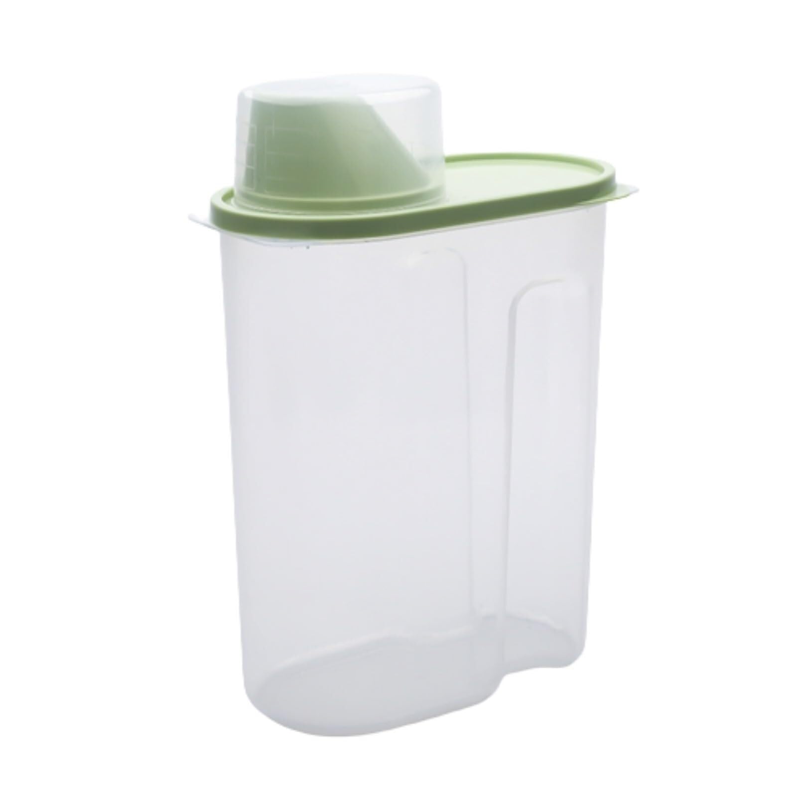 CVdrtyED Dry Food Cereal Dispenser Plastic Cereal Dispenser Storage Box Food Grain Rice Container Pantry Rice Container(Grün)
