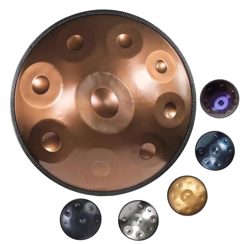 �n���h�p���h���� - 9/10/12���� 22�C���` 432Hz/440Hz D�}�C�i�[�n���h�p���y�� �n���h�p���h���� ��l�p�A �X�`�[���n���h�p���p�[�J�b�V�����y�� �o�b�O�A�}���b�g�A�X�^���h�t��(Gold,432HZ/10Note)