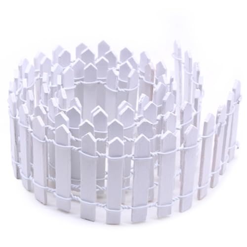 GNHG Valla de Madera para jardín, Valla de jardín, Valla para árbol de Navidad, Mini Valla de Madera para decoración, Adornos, Macetas, bonsái, 1 Unidad