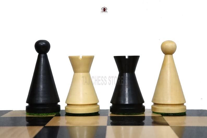 Pièces d'échecs russes stables faites main pour éviter les chutes - 3