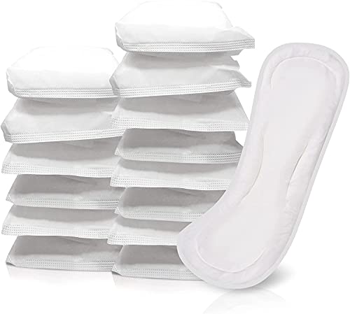 Maximum Absorbency Maternity Pads [Pack of 14] â€“ Large Heavy Flow Postpartum Pads - Ultra Soft Disposable Nursing Maxi Pads for New Moms- Vakly Postpartum Guide Included (1)