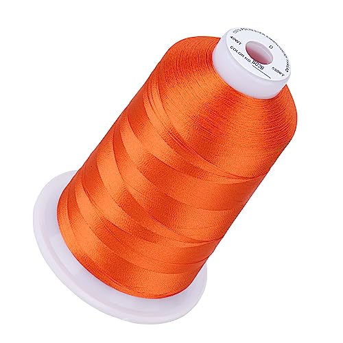 Image of Simthread 5000M 40WT Polyester Embroidery Thread, S028 | 5000M 40WT polyester thread feeds smoothly for machine embroidery, monograms, logos, patches and quilting.