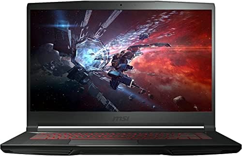 MSI Newest GF63 Thin 15.6" FHD Gaming Laptop, 10th Gen Intel 4-Core i5-10300H up to 4.5GHz(Beat i7-7920HQ), NVIDIA GTX 1650 MaxQ, 16GB DDR4, 512GB NVMe SSD, Ethernet, WiFi 6, HDMI, USB-A&C, Win10