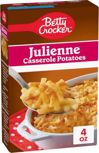 Image of Betty Crocker Julienne Casserole Potatoes, Made with Real Cheese, 4 oz Box (Pack of 12)