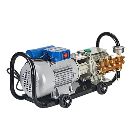 Image of Electric High Pressure Washer Pump, Portable Motor Unit, for Car Washing and Cleaning