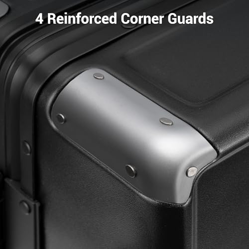 LEVEL8 24 Inch Aluminum Luggage