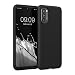 Produktbild kwmobile Hülle kompatibel mit Motorola Moto G31 / Moto G41 Hülle - weiches TPU Silikon Case - Cover geeignet für kabelloses Laden - Schwarz matt
