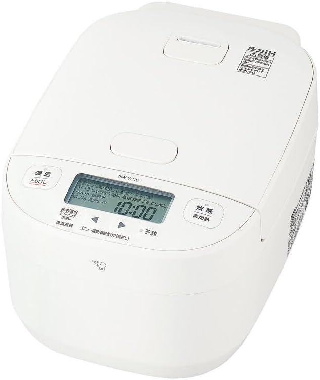 春の贈り物便り 圧力IH炊飯ジャー（5.5合炊） 象印 ホワイト 25&times;36.5&times;20.5cm 6kg 本体:印刷鋼板･ポリプロピレ