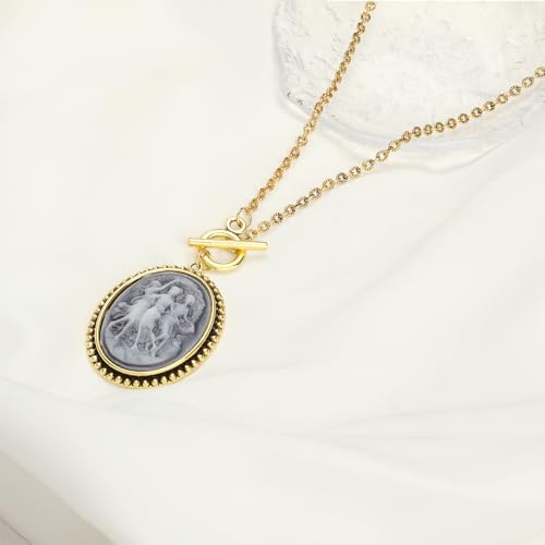 Gothic Witchy Necklace Exquisite Pendant Inspired by Witchcraft Aesthetics Women Cosplay Halloween Accessories2