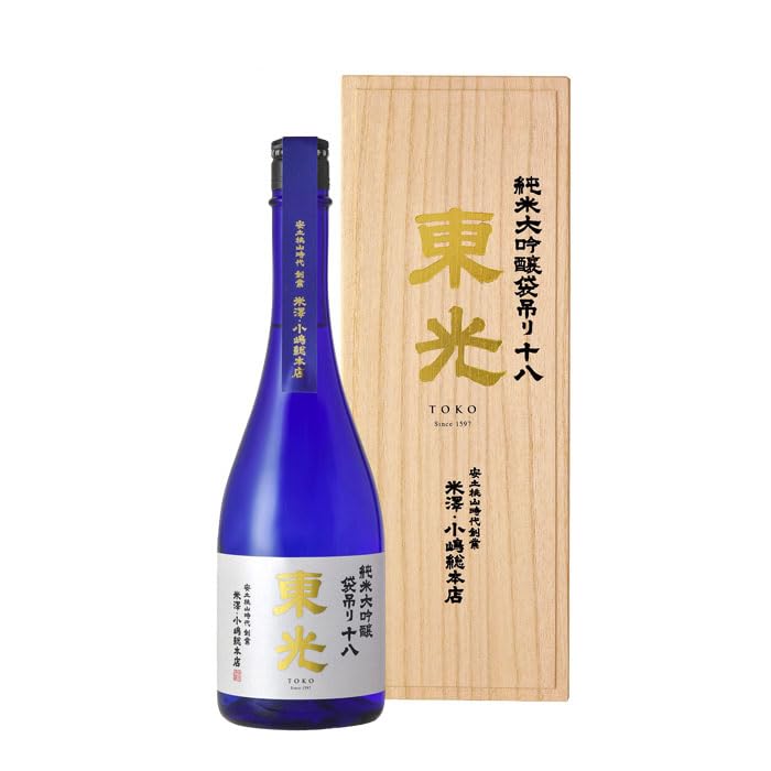 小嶋総本店 日本酒 純米大吟醸 袋吊り 十八 東光 720ml