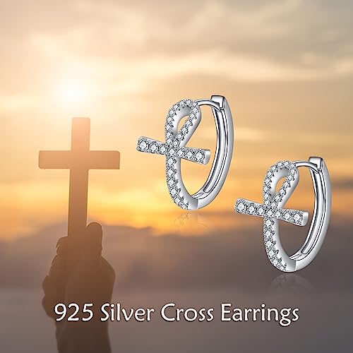 Collier Croix Argent Sterling idée cadeau idéale pour célébration unique