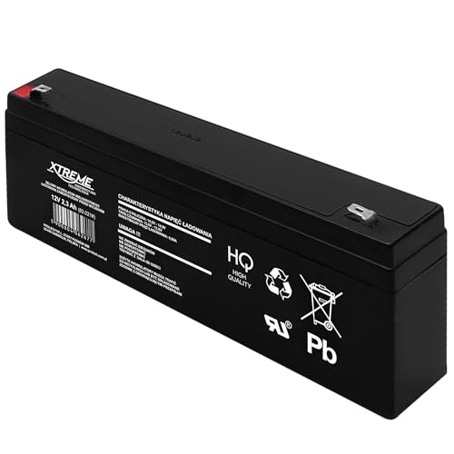 Xtreme Batterie gel 12 V 2,3 Ah sans entretien, technologie AGM