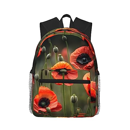 Sac à dos léger noir classique unisexe idéal pour transporter les cours