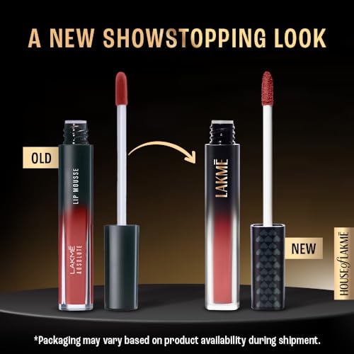 Image of LAKME LAKM Lakme Absolute Sheer Lip Mousse Lipstick 303 Nude Naturalle 4.6g (Pack of 2)