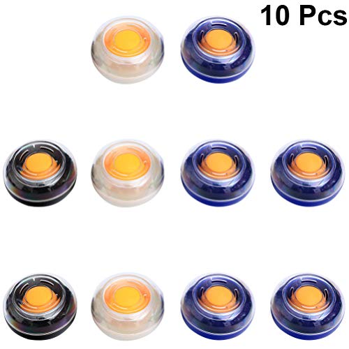 Nuobesty 10Pcs Finger Wet Sponge Sponge Cup Moistener Fingertip Moistener For Money Cashier Bank Counting Papers Dollar Bills Documents (Random Color) #TOP1