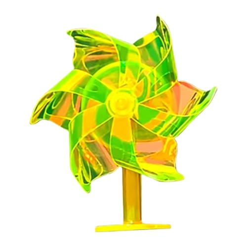 Générique Décoration De Moulinet De Guidon – Moulin À Vent pour Pelouse Et Jardin | Petit À Vent Tournant | LED Colorée pour Scooter Électrique De À pour | Équipe De Conduite