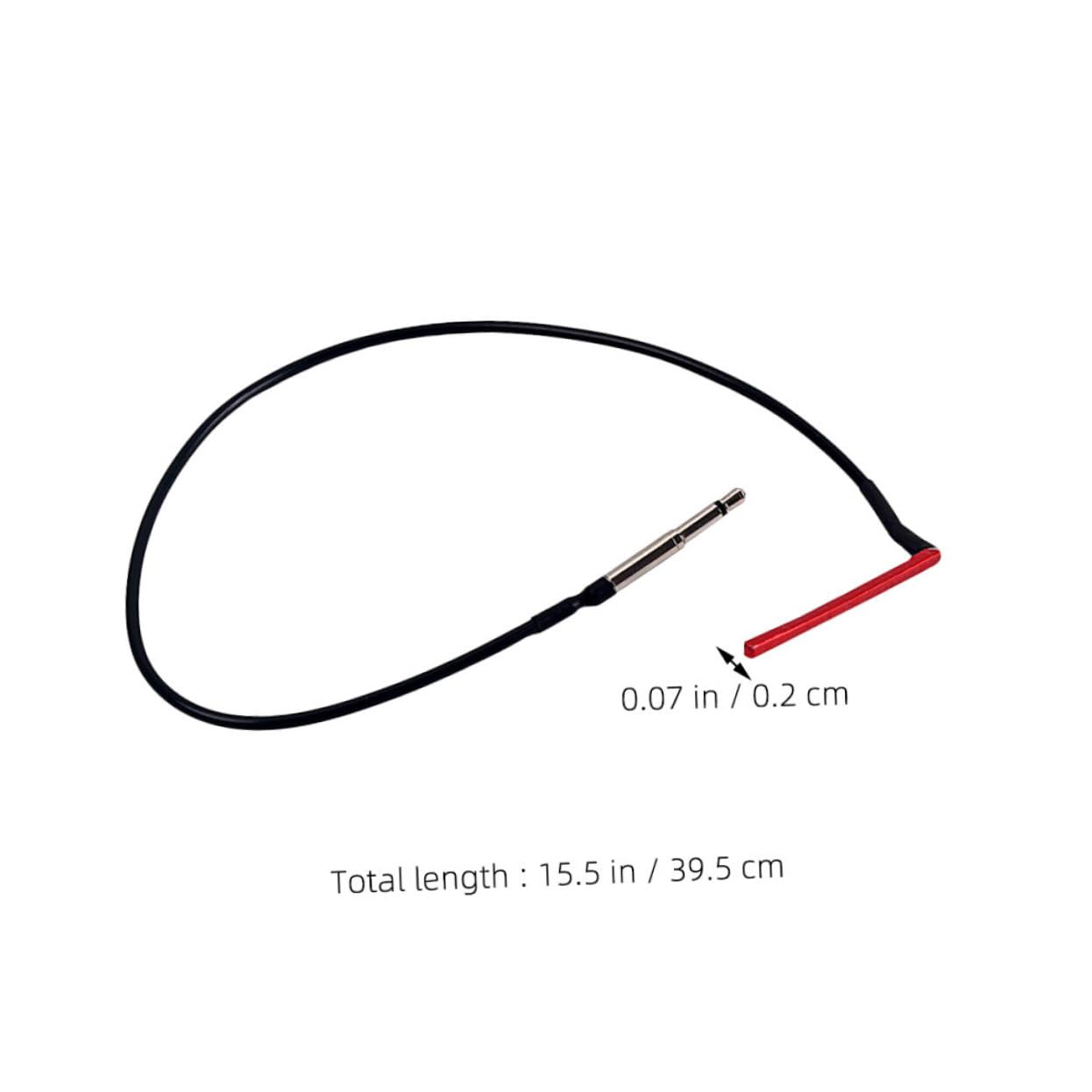 Milisten 2Pcs Ukulele Pickup Jack Piezoelectric Film Pickups Under Saddle for Acoustic Guitar High Precision Sound Clarity Enhanced Detail for Live Performances and Practice