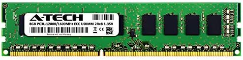 A-Tech 8GB Replacement for Crucial CT102472BD160B - DDR3/DDR3L 1600MHz PC3-12800 ECC Unbuffered UDIMM 2Rx8 1.35V - Single Server Memory RAM Stick (CT102472BD160B-ATC) image 4