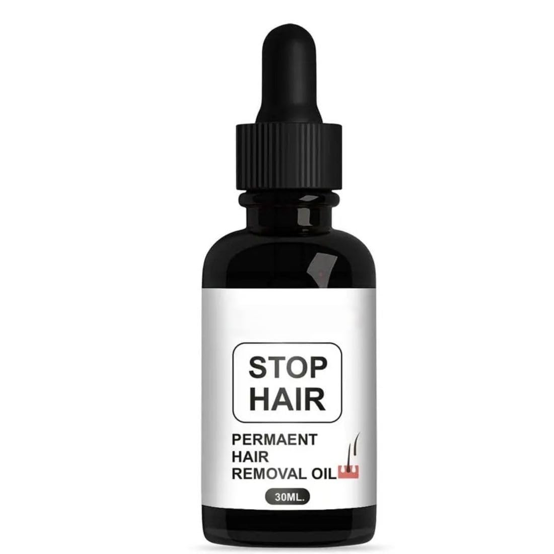 Stop Hair Hair Growth Inhibitor Oil 30ml | Post Hair Removal Body Oil for Face, Arms, Legs & Body | Moisturizing Skin Care Formula for Women & Men | Lightweight Fast-Absorbing Daily Care-image-24