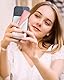 MOPZIJA Lipgloss handyhülle, Kartenhalter Hülle mit Lipgloss Halter, Selbstklebend - Aufklebbare Kartenhalter Hülle,Karten-Halter kompatibel mit iPhone, mit Samsung mit Galaxy,mit Smartphone