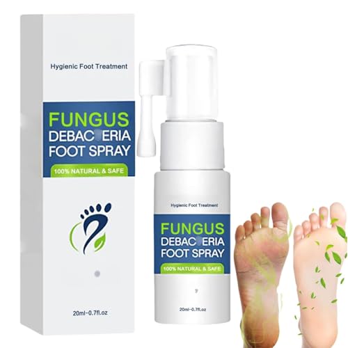 Antifungal Foot Spray - Athletes Fungal Treatment - Anti Fungal Foot Sanitizers Spray with Tea Tree Oil for Smelly Feet - Athletes Feet Treatment Natural Formula 20ml