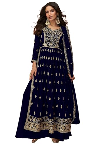 Costume Sharara en soie paillettes Zari tenue traditionnelle femme