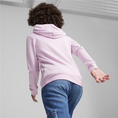 Sweat à capuche Puma Ess TR G pour fille en coton confortable