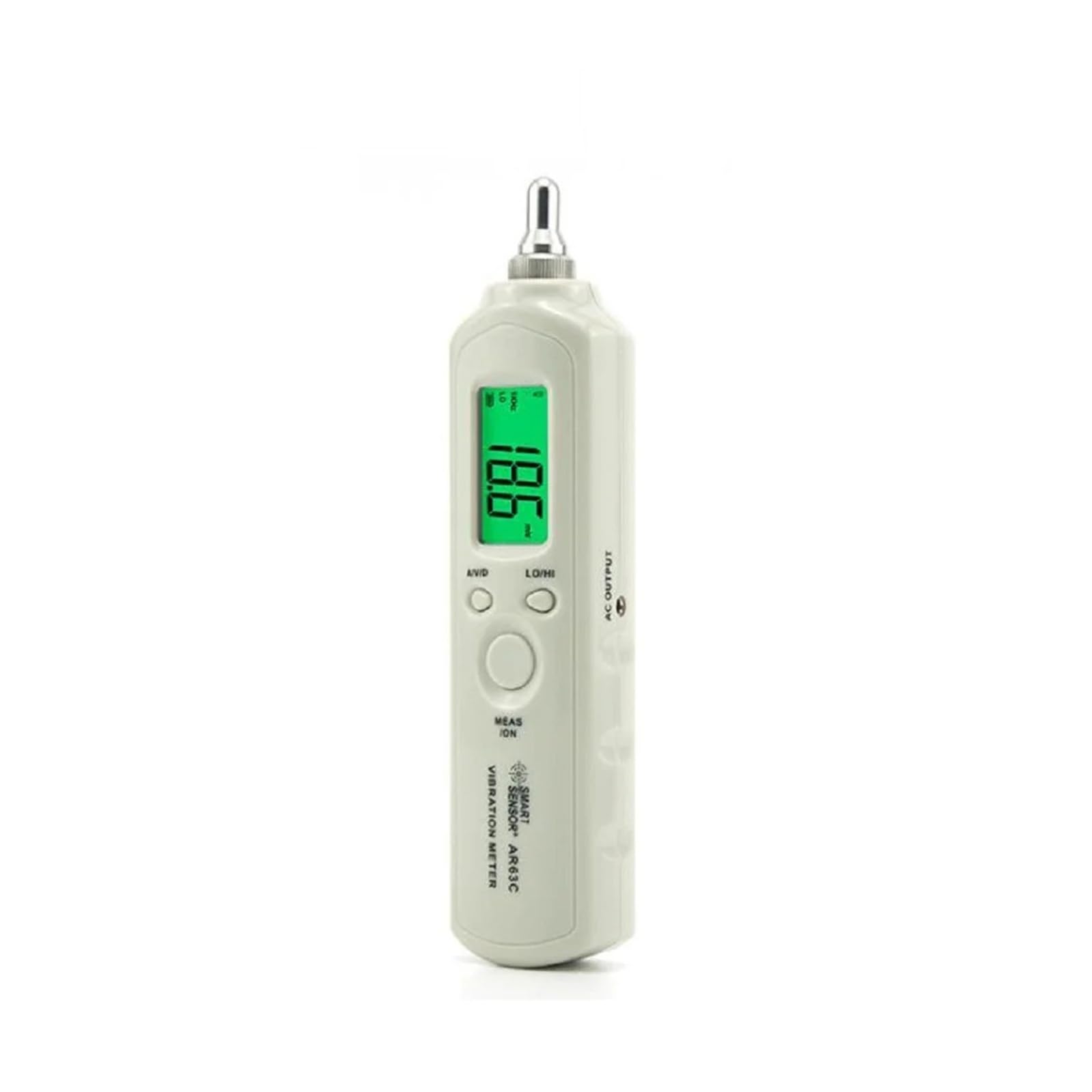 Vibromètre, Vibromètre numérique portable AR63C, analyseur de vibrations à batterie, sortie CA