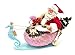 Department 56 by The by The Sea Santa Flamingo Crossing Figurine, Multicolor