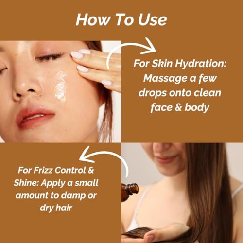 Image of Khadi Cashew Nut Oil For Skin & Hair 100ml | Cold Pressed Oil for Hair Growth & Nourishing Skin Care | Non Sticky, Paraben, Mineral Oil Free | For All Hair Types | Daily Use for Men & Women