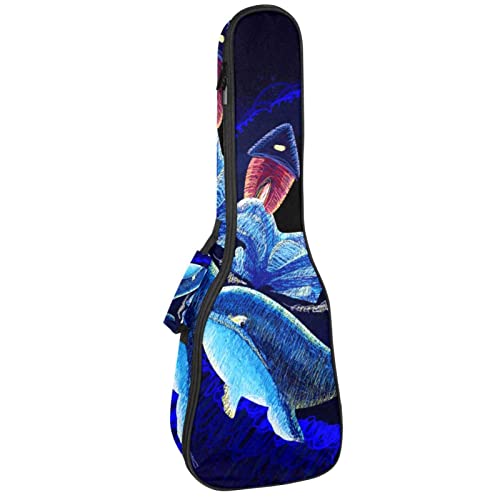 Xingruyun Sac Ukulélé Baleine Bleue Étui Pour Ukulélé 23 Pouces Pour Tenor Soprano Concert Étanche Housse Pour Ukulélé - Les Beatles, Paul McCartney, John Lennon, RIngo Starr, George Harrison Xingruyun Sac Ukulélé Baleine Bleue Étui Pour Ukulélé 23 Pouces Pour Tenor Soprano Concert Étanche Housse Pour Ukulélé