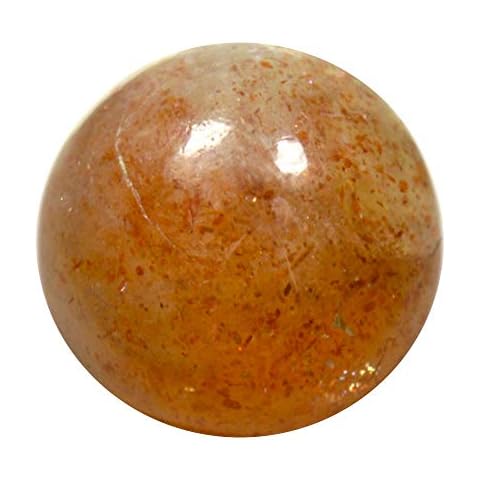 55Carat Natural Sunstone Round Gemstone for Healing Cover