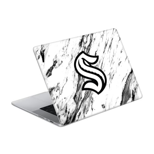Autocollant Seattle Kraken MacBook Pro 14 Design Marbre pour Bureau