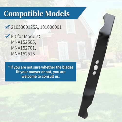 Bularie Lawn Mower Blade - Compatible Models