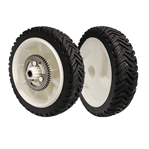 105-3036 Rear Drive Wheel Gear Assembly Replacement for Toro 105-3024 105-3025 Recycler Lawn Mower Rear 8' Wheels (Pack of 2)