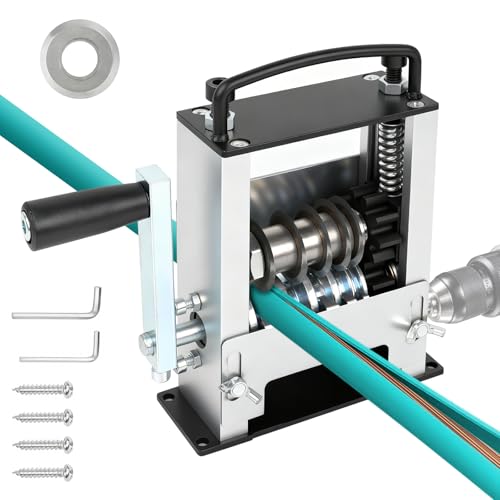 Kabelabisoliermaschine Maschine für Handkurbel- oder Bohrmaschinenbetrieb Abisolierzange 121 mm Abisoliermaschine 6 Zuführungslöcher Elektrische Abisolierwerkzeug Kupferdraht Recycling