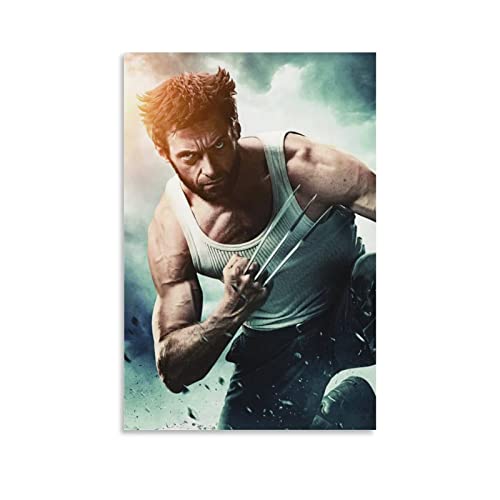 Toile Hugh Jackman poster mural chic pour sublimer l'ambiance de votre chambre à coucher