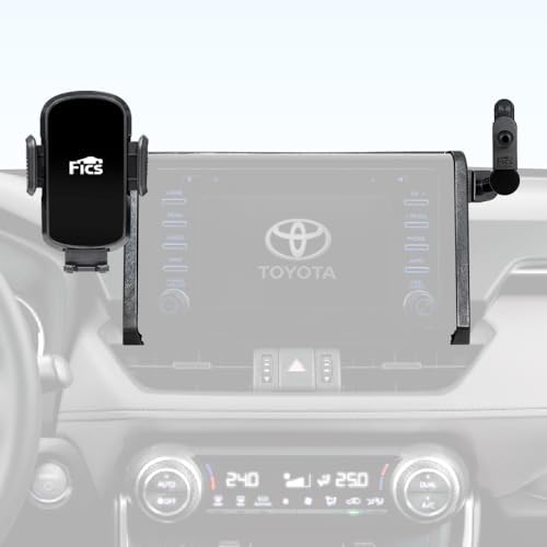 FICS Car Phone Holder for Toyota RAV4 – Custom-Fit Mount for Seamless Display Integration (Toyota RAV4 7"/8" Monitor)