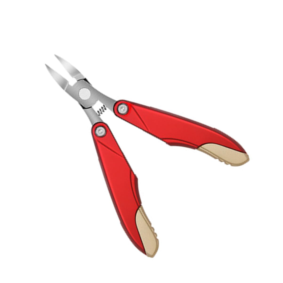 Ipetboom Folding Nail Nipper Toenail Clippers Cuticle Scissors Nail Pliers Manicure Tool Heavy Duty