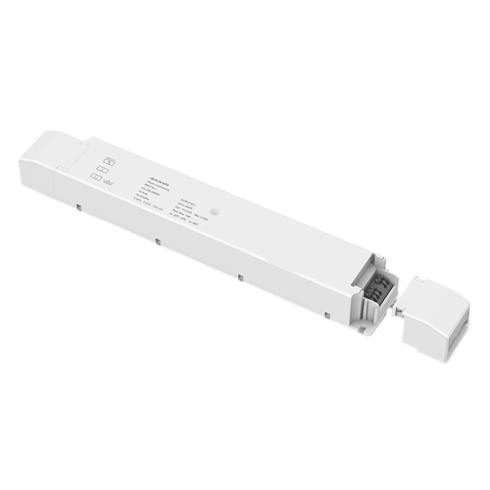 Trasformatore di illuminazione con driver a tensione costante | 75W 36W 12V 24V CV 220-240 Edge Push Dim Taglio di fase(12V 75W)