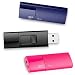 Silicon Power 16GB Flash Drive 3PK Ultima U05 USB 2.0 for Windows/Mac-Blue/Pink/Black  (SP048GBUF2U05VCMBT)