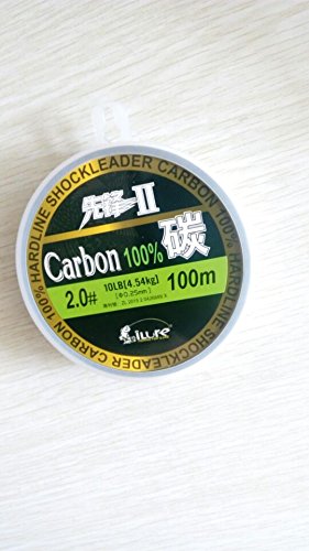 100meter /roll Fluorocarbon Line Carbon Fishing Leader line (5#)