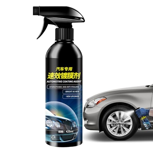 Spray Nettoyant Pour Vitres De Voiture - 425ml Grande Capacité Aérosol Réparation Peinture Automobile - Éliminateur de Rayures pour Vitres de Voiture - pour Berline Pick-up Remorque Camping-car