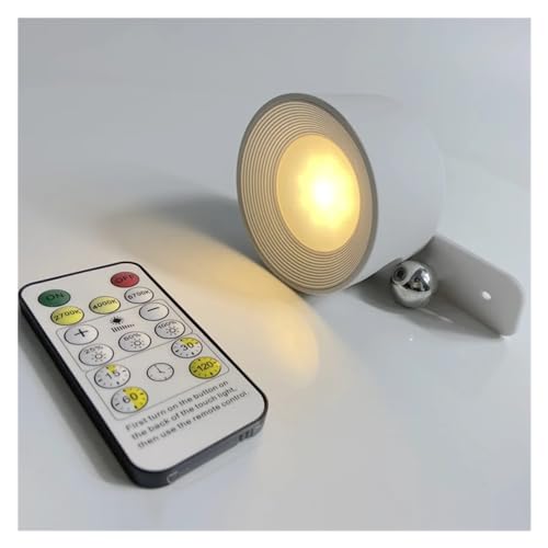 Aplique LED inalámbrico para lectura en el dormitorio con control táctil 5