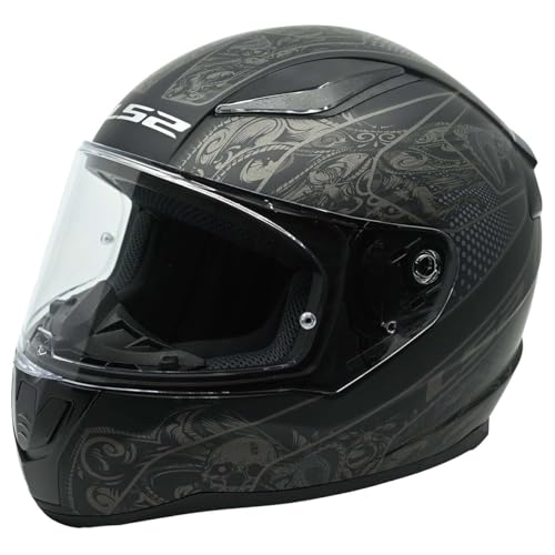 Image of LS2 Helmets Rapid II Full Face Motorcycle Helmet (Dreamcatcher Chameleon /White - X-Small)