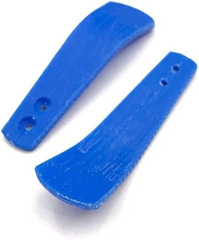 YANHAO [Video Game Parts] 2pair DIY for PS4 Buttons for PlayStation PS4 - Paddle DIY PS4 Controller Paddles [Replace] (Color : Red)