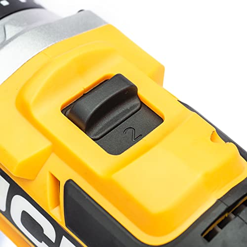 JCB 18V Brushless Cordless Drill Driver, Bare Unit, Variable Speed & LED Light, 13mm Keyless Chuck, 19+1 Position Torque & Belt Clip - 3 Year Warranty - Image 8