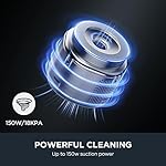 Eureka Canister Vacuum Cleaner, Lightweight Vacuum Cleaner for Carpets and Hard Floors, NEN170 Pet Friendly vaccum Cleaner with with HEPA Filter and 4 dust Bags, Silver with Green - Image 2