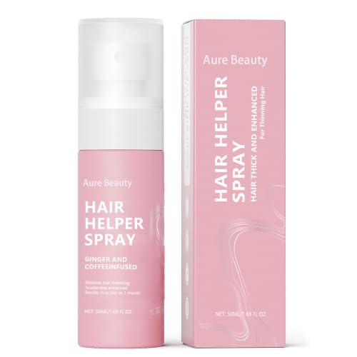Aure Hair Helper Spray, Hair Growth Spray for Women & Men, Anti Thinning, Vegan, Cruelty-Free Formula 1.7 FI Oz
